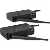 StarTech.com ST121WHDLR AV forlænger AV sender & modtager Sort