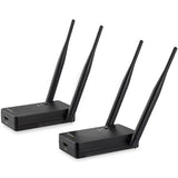 StarTech.com ST121WHDLR AV forlænger AV sender & modtager Sort