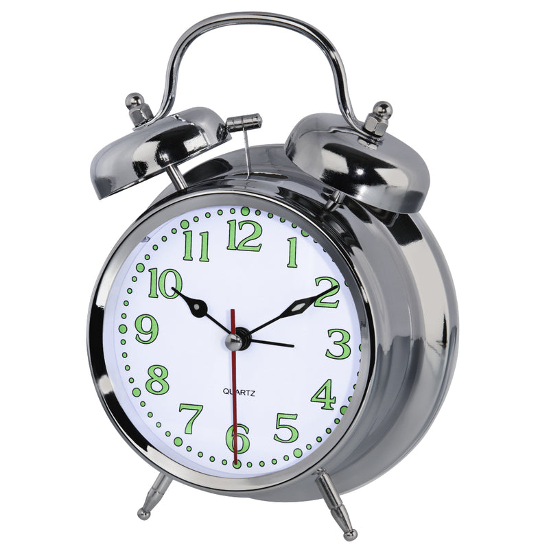 Hama Nostalgia Quartz alarmur Sølv