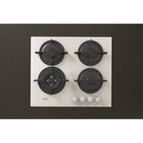 Whirlpool AKT 625/WH Sort, Hvid Indbygget 60 cm Gaskomfur 4 zone(s)