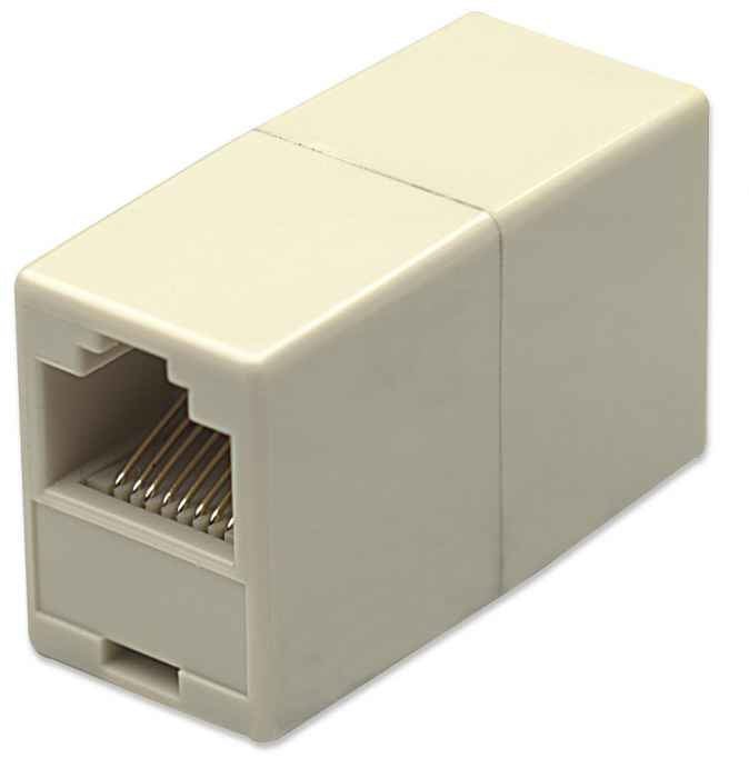 Intellinet 504225 kabel kønsskifter 8P8C Elfenben