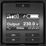APC SRT3000XLI UPS-enhed Dobbeltkonvertering (online) 3 kVA 2700 W 10 AC stikkontakt(er)
