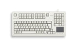 CHERRY TouchBoard G80-1190 tastatur Universel USB QWERTZ Tysk Grå