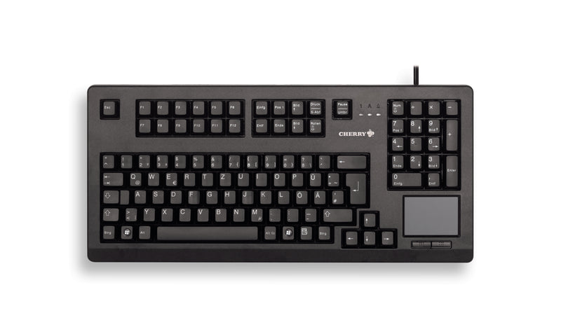 CHERRY TouchBoard G80-11900 tastatur Universel USB QWERTZ Tysk Sort
