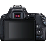 Canon EOS 250D + EF-S 18-55mm f/3.5-5.6 III SLR kamerasæt 24,1 MP CMOS 6000 x 4000 pixel Sort
