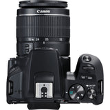 Canon EOS 250D + EF-S 18-55mm f/3.5-5.6 III SLR kamerasæt 24,1 MP CMOS 6000 x 4000 pixel Sort