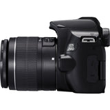Canon EOS 250D + EF-S 18-55mm f/3.5-5.6 III SLR kamerasæt 24,1 MP CMOS 6000 x 4000 pixel Sort