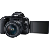 Canon EOS 250D + EF-S 18-55mm f/3.5-5.6 III SLR kamerasæt 24,1 MP CMOS 6000 x 4000 pixel Sort