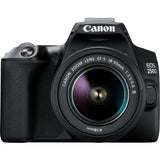 Canon EOS 250D + EF-S 18-55mm f/3.5-5.6 III SLR kamerasæt 24,1 MP CMOS 6000 x 4000 pixel Sort