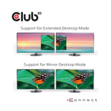 CLUB3D CSV-1562 dockingstation Docking USB 3.2 Gen 1 (3.1 Gen 1) Type-C Sort