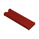 Axagon CLR-M2 Computerkølesystem M.2 NVMe SSD, Solid-state drev Køleplade/køler Sort, Rød 1 stk