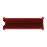 Axagon CLR-M2 Computerkølesystem M.2 NVMe SSD, Solid-state drev Køleplade/køler Sort, Rød 1 stk