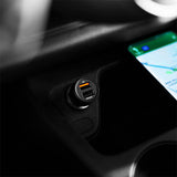 Axagon PWC-QC5 oplader til mobil enhed Mobiltelefon, Smartphone, Tablet, Universel Sort Cigartænder Hurtig opladning Automatisk