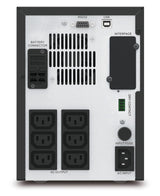 APC Easy UPS SMV UPS-enhed Interaktivt indgangsstik 0,75 kVA 525 W 6 AC stikkontakt(er)
