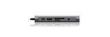 ICY BOX IB-DK4040-CPD Ledningsført USB 3.2 Gen 1 (3.1 Gen 1) Type-C Anthracit, Sort