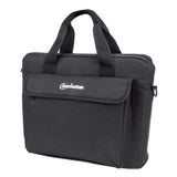 Manhattan 439862 taske og etui til laptop 31,8 cm (12.5") Brevtaske Sort