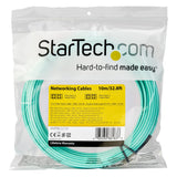 StarTech.com 450FBLCLC10 InfiniBand og fiberoptisk kabel 10 m LC Turkisfarve