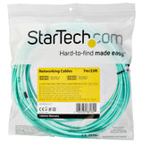 StarTech.com 450FBLCLC7 InfiniBand og fiberoptisk kabel 7 m LC Turkisfarve