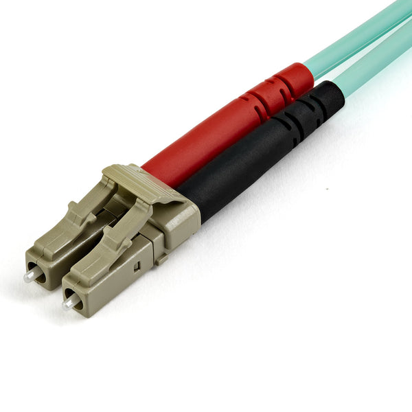 StarTech.com 450FBLCLC10 InfiniBand og fiberoptisk kabel 10 m LC Turkisfarve