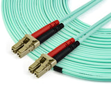StarTech.com A50FBLCLC15 InfiniBand og fiberoptisk kabel 15 m LC Turkisfarve