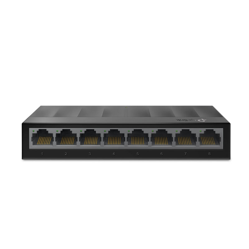 TP-Link LS1008G Ikke administreret Gigabit Ethernet (10/100/1000) Sort