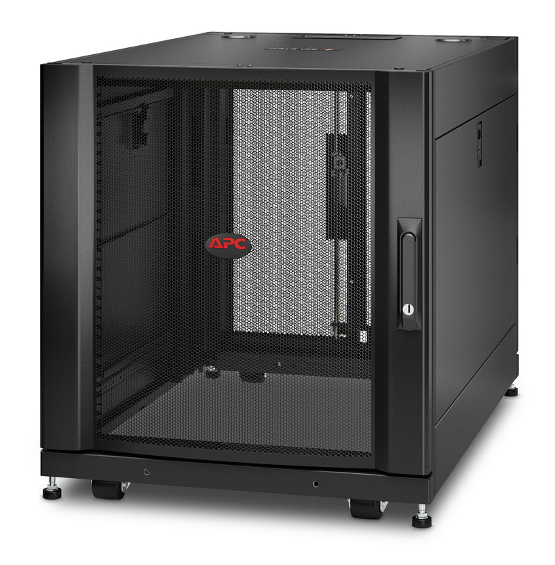 APC NetShelter SX 12U Fritstående reol Sort