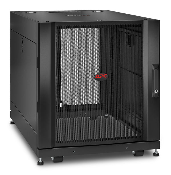 APC NetShelter SX 12U Fritstående reol Sort