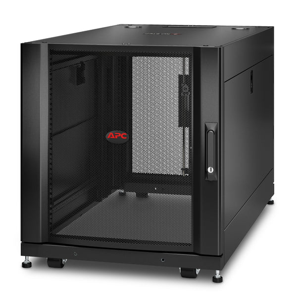 APC NetShelter SX 12U Fritstående reol Sort