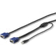 StarTech.com RKCONSUV15 KVM-kabel Sort 4,6 m