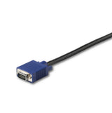 StarTech.com RKCONSUV15 KVM-kabel Sort 4,6 m