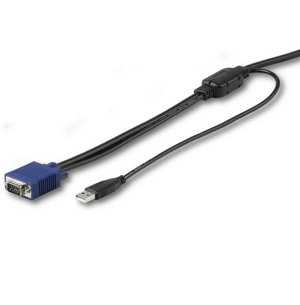 StarTech.com RKCONSUV15 KVM-kabel Sort 4,6 m