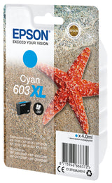 Epson C13T03A24020 blækpatron 1 stk Original Højt (XL) udbytte Blå
