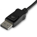 StarTech.com CDP2DP141MB videokabel adapter 1 m DisplayPort USB Type-C Sort
