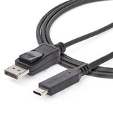 StarTech.com CDP2DP146B videokabel adapter 1,8 m USB Type-C DisplayPort Sort