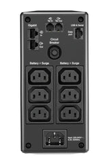 APC BR900MI UPS-enhed Interaktivt indgangsstik 0,9 kVA 540 W 6 AC stikkontakt(er)