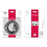 Axagon ADR-210 USB-kabel USB 2.0 10 m USB A Sort