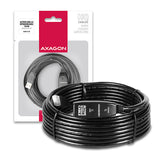 Axagon ADR-210 USB-kabel USB 2.0 10 m USB A Sort