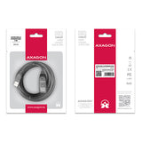 Axagon ADR-205 USB-kabel USB 2.0 5 m USB A Sort