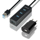 Axagon HUE-S2BP interface hub USB 3.2 Gen 1 (3.1 Gen 1) Type-A 5000 Mbit/s Sort
