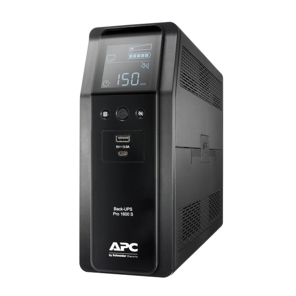 APC BR1600SI UPS-enhed Interaktivt indgangsstik 1,6 kVA 960 W 8 AC stikkontakt(er)