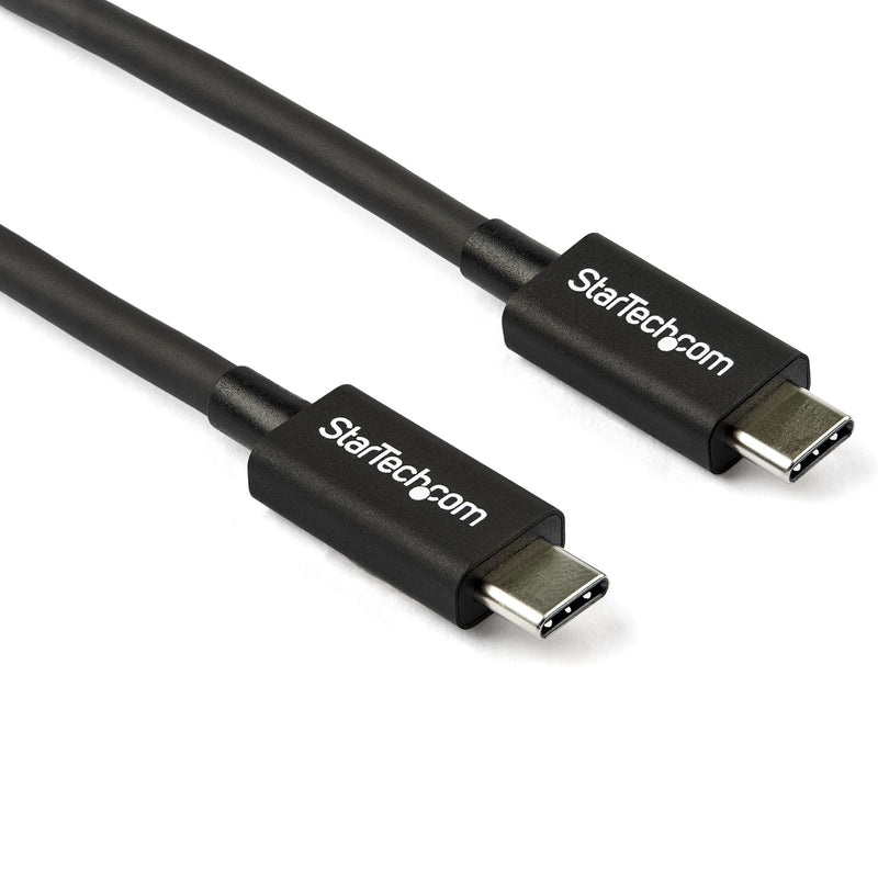 StarTech.com TBLT34MM80CM Thunderbolt kabel 0,8 m 40 Gbit/sek. Sort