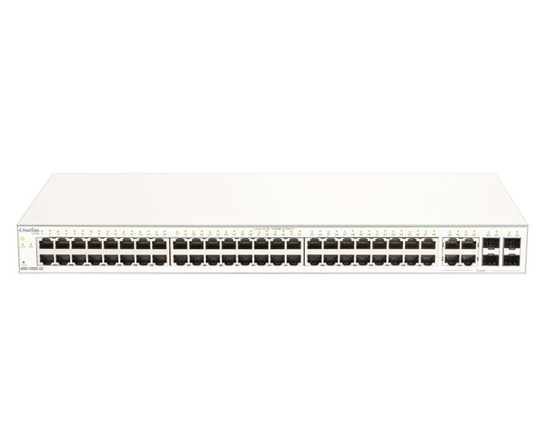 D-Link DBS-2000-52 netværksswitch Administreret L2 Gigabit Ethernet (10/100/1000) Grå