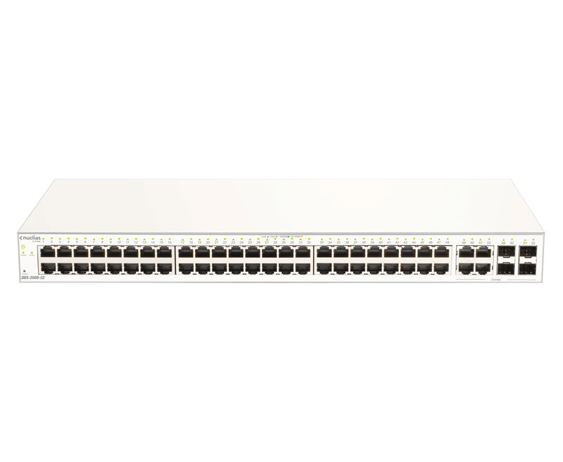 D-Link DBS-2000-52 netværksswitch Administreret L2 Gigabit Ethernet (10/100/1000) Grå