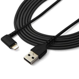 StarTech.com RUSBLTMM2MBR Lightning kabel 2 m Sort