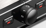 Bosch TAT5P420 brødrister 2 skive(r) 970 W Sort, Rustfrit stål
