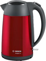 Bosch TWK3P424 elkedel 1,7 L 2400 W Grå, Rød