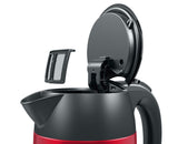 Bosch TWK3P424 elkedel 1,7 L 2400 W Grå, Rød