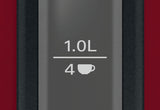 Bosch TWK3P424 elkedel 1,7 L 2400 W Grå, Rød
