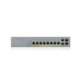 Zyxel GS1350-12HP-EU0101F netværksswitch Administreret L2 Gigabit Ethernet (10/100/1000) Strøm over Ethernet (PoE) Grå