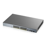 Zyxel GS1350-26HP-EU0101F netværksswitch Administreret L2 Gigabit Ethernet (10/100/1000) Strøm over Ethernet (PoE) Grå